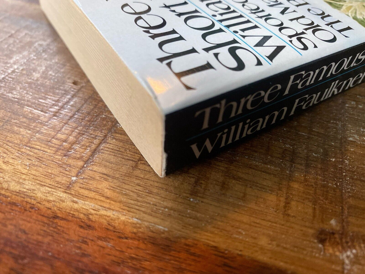 Three Famous Short Novels by William Faulkner 1966 Vintage Books Paperback