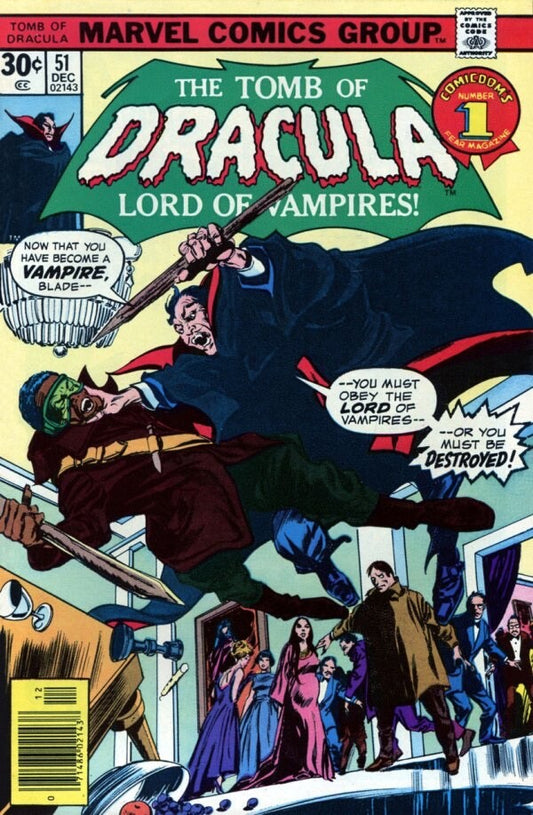 Marvel Comics Tomb of Dracula #51 Bronze Age 1976