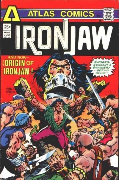 Atlas Comics Ironjaw #4 Bronze Age 1975