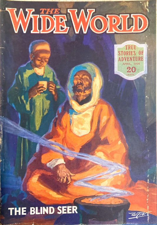 The Wide World Magazine No. 336 Vol. 56 April 1926 London Pulp
