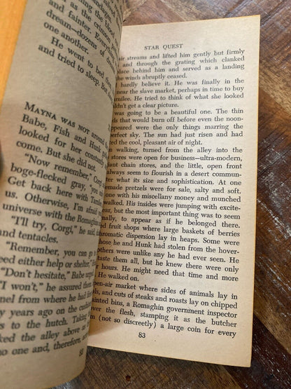 Star Quest/Doom of the Green Planet by Dean Koontz/Petaja 1968 Ace Double H-70
