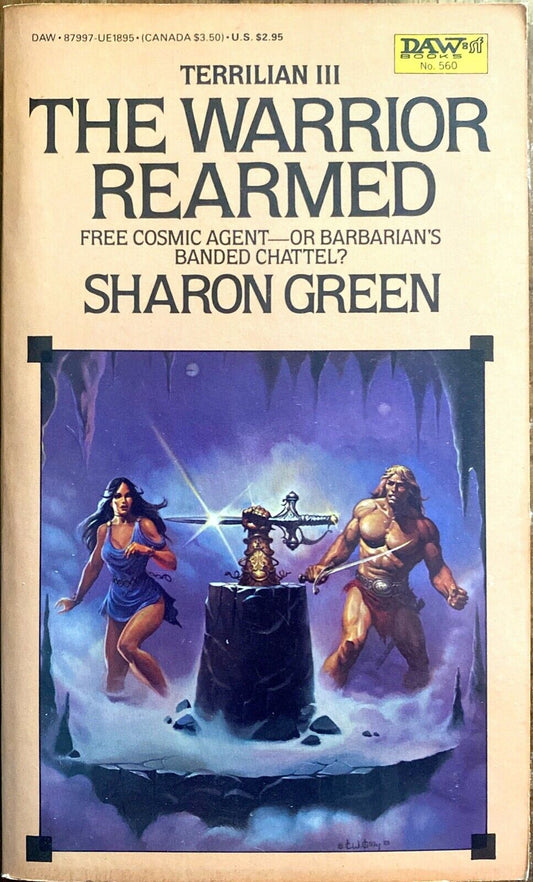The Warrior Rearmed by Sharon Green 1984 Daw UE1895 Paperback