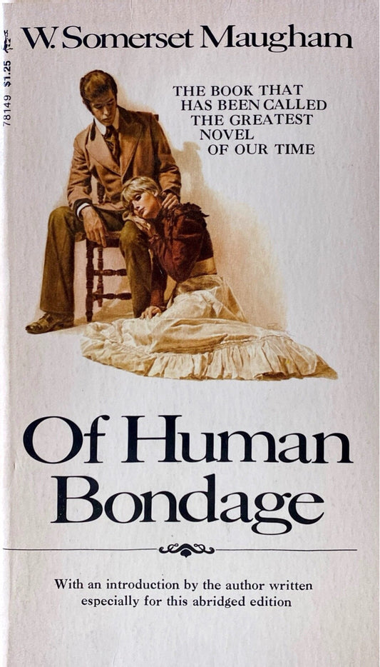 Of Human Bondage (abridged) by W. Somerset Maugham 1971 Pocket Paperback
