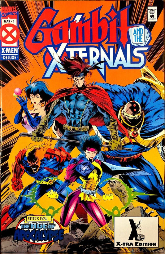 Marvel Comics Gambit and the X-ternals #1 Modern Age 1995 Age of Apocalypse