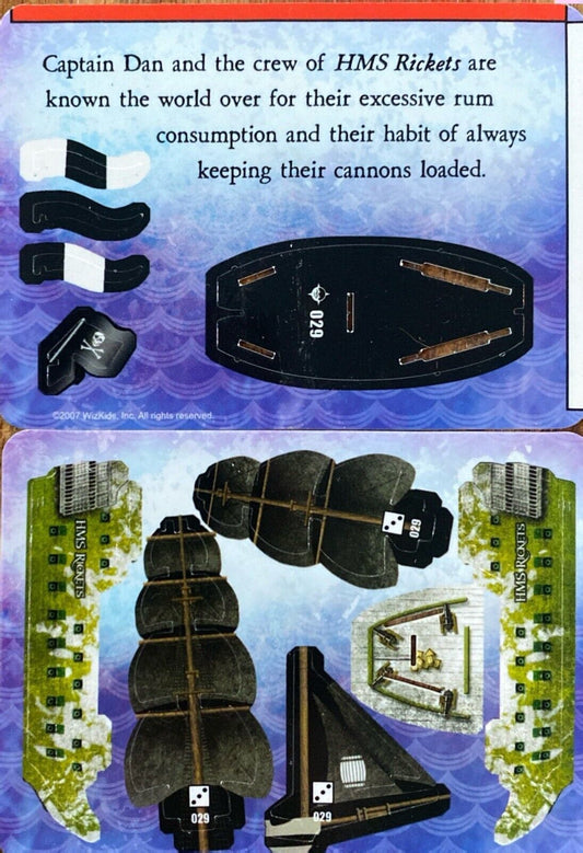 WizKids Pirates CSG at Ocean's Edge 029 HMS Rickets