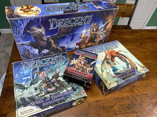 Descent: Journeys in the Dark + Road to Legend + Well of Darkness + Conversion