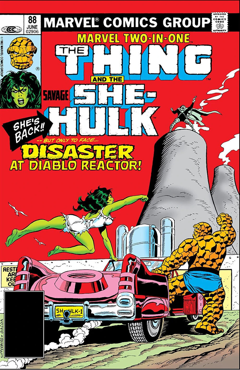 Marvel Comics Marvel Two-in-One #88 Bronze Age 1982