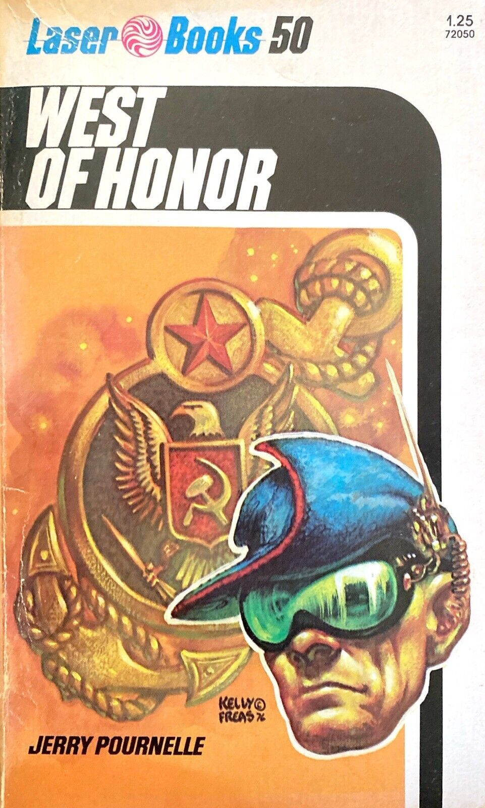 West of Honor by Jerry Pournelle 1976 Laser Paperback #50