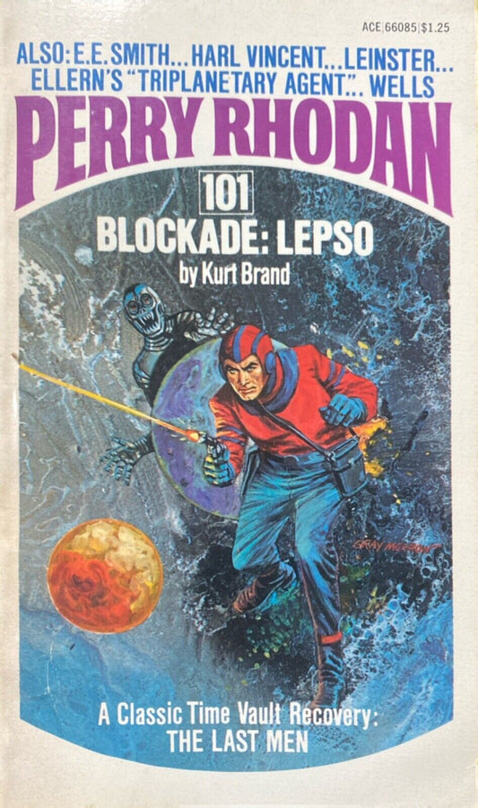 Perry Rhodan #101: Blockade: Lepso by Kurt Brand 1976 Ace Paperback