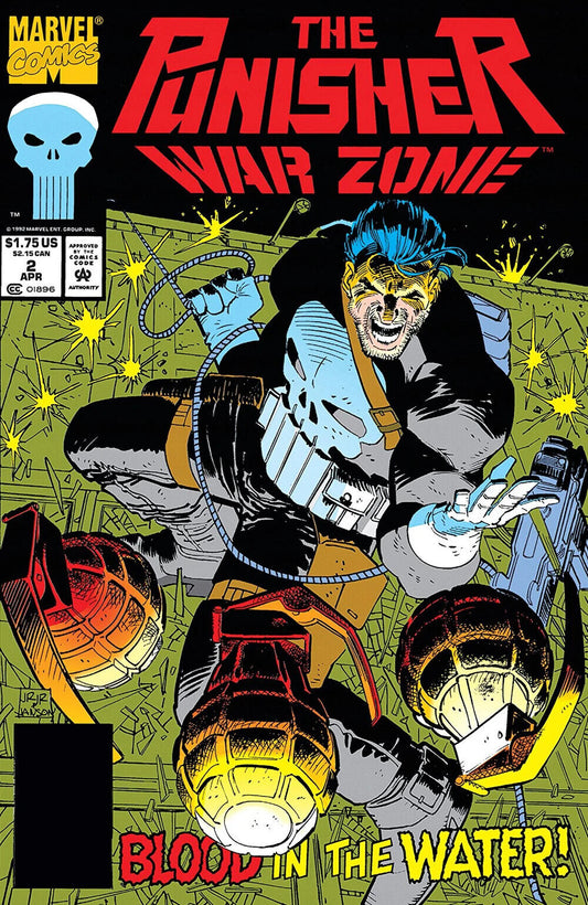 Marvel Comics Punisher War Zone #2 Modern Age 1992