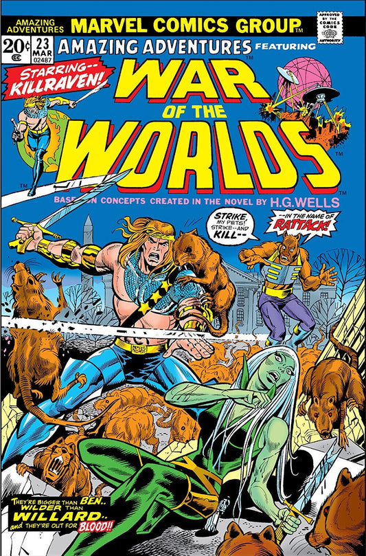 Marvel Comics Amazing Adventures #23 Bronze Age 1974