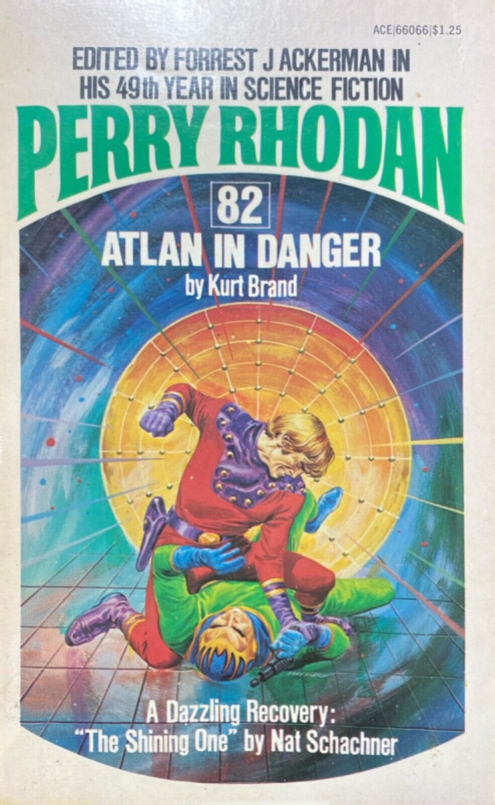 Perry Rhodan 82: Atlan in Danger by Kurt Brand 1975 Ace Paperback