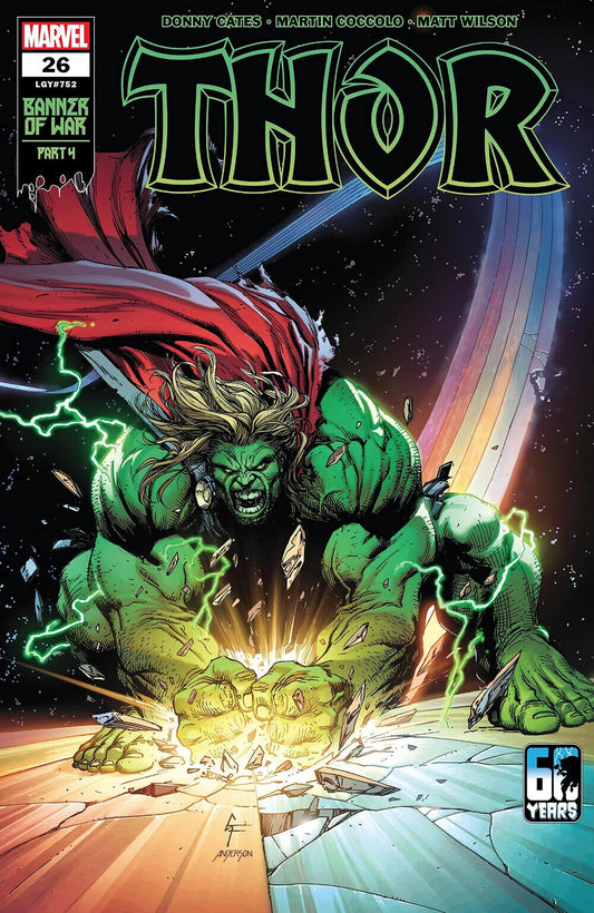 Marvel Comics Thor #26 Legacy #752 Modern Age 2022 Banner of War