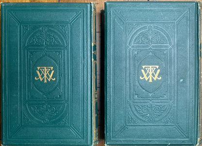 The Adventures of Philip by W.M. Thackeray 1869 Hardcover London (Two Volumes)