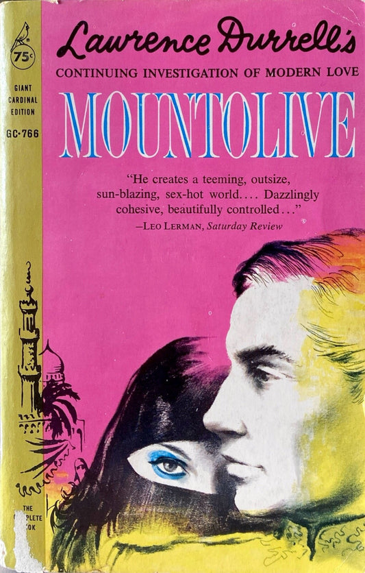 Mountolive by Lawrence Durrell 1961 Giant Cardinal GC-766 Paperback