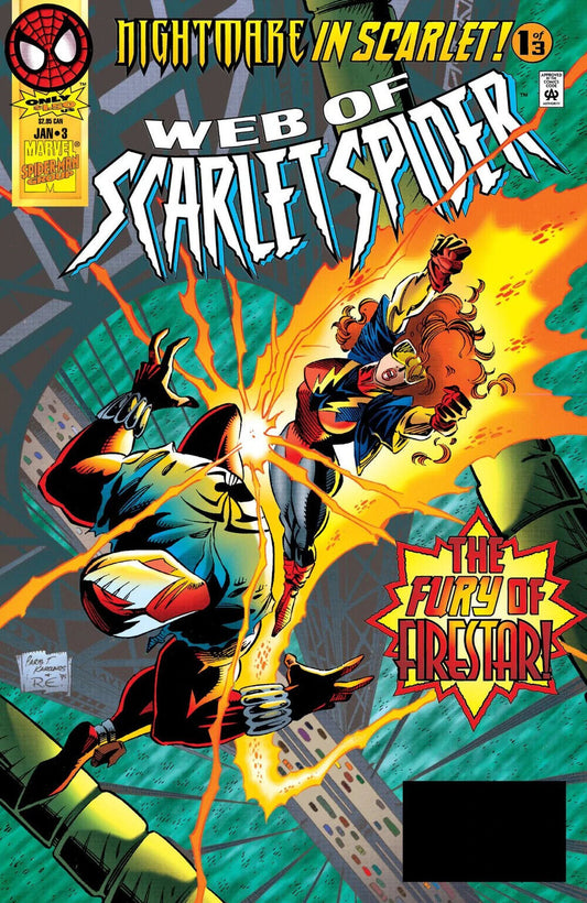 Marvel Comics Web of Scarlet Spider #3 Modern Age 1996