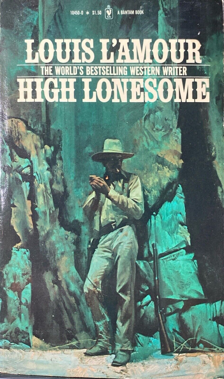High Lonesome by Louis L'Amour 1976 Bantam Paperback