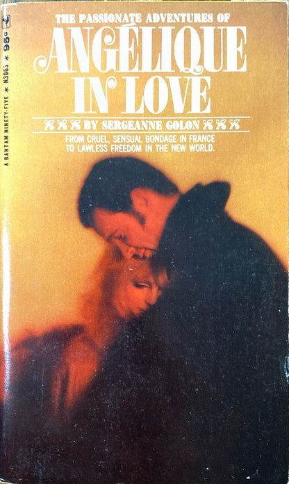 Angelique in Love by Sergeanne Golon 1966 Bantam N3003 Paperback