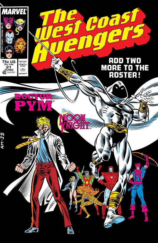 Marvel Comics West Coast Avengers #21 Copper Age 1987
