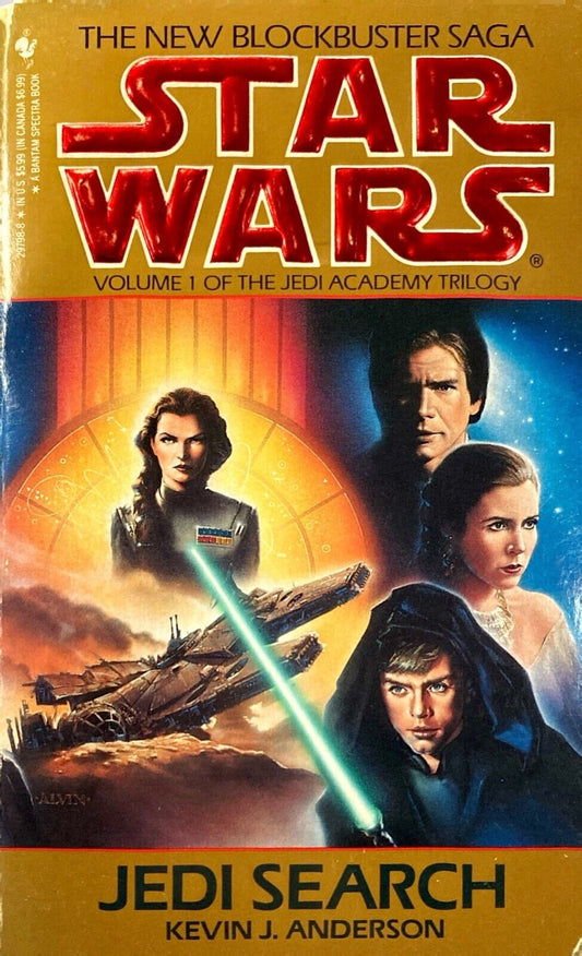 Jedi Search by Kevin J. Anderson 1994 Bantam Spectra Paperback Pre-Legends