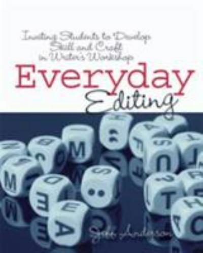 Everyday Editing by Jeff Anderson 2007 Cornucopia Book Paperback