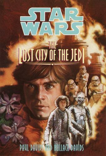 Star Wars: The Lost City of the Jedi by Paul & Hollace Davids Skylark Paperback