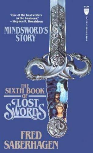 Mindsword's Story by Fred Saberhagen 1991 Tor Paperback Book of Lost Swords